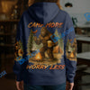 BlueJose Bigfoot Camping Camp More, Worry Less 3D Shirts