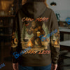 BlueJose Bigfoot Camping Camp More, Worry Less 3D Shirts