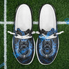BlueJose Billiards 8-Ball Pitbull Flame Chain Mesh Dude Shoes (4 Colors)