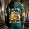 BlueJose Bear Camping We Will Get There When We Get There Personalized Name Shirts