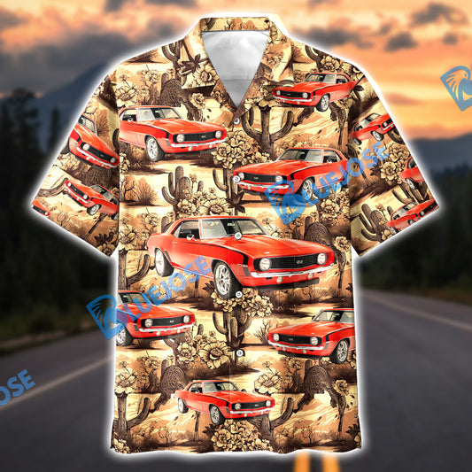 Bluejose Personalized Car Don't Follow Me I Do Stupid Things Camaro Hawaiian Shirt