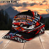 BlueJose Lights Out, Throttle Down Drag Racing Personalized Name Cap – Nitromethane (CH3NO2) Pro Mod Custom Baseball Cap