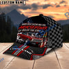 BlueJose When Drag Racing Was King Horsepower Personalized Name 3D Cap