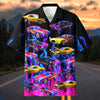 BlueJose Vintage Muscle Car Hawaiian Shirt – Retro Classic American Muscle Car Aloha Shirt