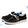 BlueJose Billiards Ball 8 & 9 Yinyang Dragon Tiger White Canvas Loafer Shoes ( 4 Colors )