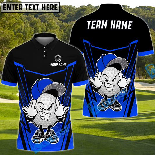 BlueJose Urban Swing Golf Polo Shirt Customized Name, Team Name 3D Shirts (4 Colors)