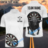 BlueJose Darts Bullseye Fury Personalized Name, Team Name Shirt