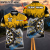 BlueJose Darts Seawave Personalized Name, Team Name Shirt (4 Colors)
