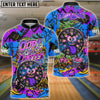 BlueJose Darts Funny Graffiti Oop! I Darted Multicolor Options Personalized Name Shirt (4 Colors)