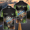 BlueJose Darts Deer Hunting Camo Multicolor Options Personalized Name Shirt (4 Colors)