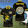 BlueJose Eagle Archery Target Customized Name 3D Shirt (4 Colors)