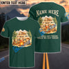 BlueJose Sloth Camping We Will Get There When We Get There Personalized Name Shirts