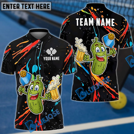 BlueJose 3D Funny Pickleball Personalized Unisex Shirt