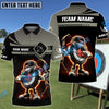 BlueJose Funny Archery Target Customized Name 3D Shirt (4 Colors)