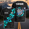 BlueJose Dartboard Personalized Name, Team Name Shirt (4 Colors)