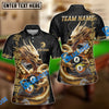 BlueJose Billiards 8 Ball 9 Ball Golden Dragon Yin And Yang Personalized Name Shirt (4 Colors)