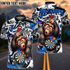 BlueJose Darts Monkey Graffiti Personalized Name, Team Name Unisex Shirt (4 Colors)