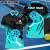 BlueJose Pickleball Basic Style Customized Name 3D Shirt (4 Colors)