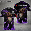 BlueJose Darts Flaming Dragon Personalized Name, Team Name Shirt (4 Colors)