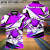BlueJose Bowling and Pins Mixing Personalized Name, Team Name 3D Shirt (5 Colors)