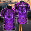 BlueJose Darts Neon Tiger Aim Customized Name, Team Name 3D Shirt (4 Colors)