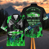Bluejose Personalized Car "American Muscle Heritage" Flames Mustang Hawaiian Shirt