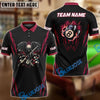 BlueJose Billiards Eagle Claw Personalized Name & Team Name Shirt (6 Colors)
