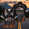 Bluejose Personalized Car "American Muscle Heritage" Flames Mustang Hawaiian Shirt