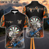 BlueJose Darts Moose Hunting Camo Multicolor Options Personalized Name Shirt (4 Colors)