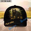 BlueJose Black Hunter Personalized Name Cap
