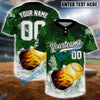 BlueJose Fireball Smash Softball Jersey, Custom Name & Team Number 3D Shirt (4 Colors)