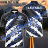 BlueJose Darts Scratching Personalized Name, Team Name Shirt ( 6 Colors)