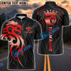 BlueJose Billiards 8 Ball Sport Dragon Crown Tribal Personalized Name, Team Name Unisex Shirt (4 Colors)