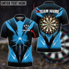 BlueJose Darts Shocking Arrow Personalized Name, Team Name Shirt (4 Colors)