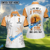 BlueJose I'm Not A Witch I'm Just A Girl Who Loves Golf Shirt, Custom Name Golf 3D Shirts