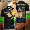 BlueJose Billiards Team Golden 8 Ball & 9 Ball Personalized Shirt