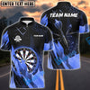 BlueJose Darts Lava Stone  Personalized Name, Team Name Shirt (6 Colors)