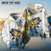 BlueJose Bass Water Sport Jersey Custom Name & Team Name Shirts