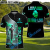 BlueJose I Was One Under Today Funny Skull Golf Shirt Customized Name, Team Name 3D Shirts (4 Colors)