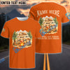 BlueJose Sloth Camping We Will Get There When We Get There Personalized Name Shirts