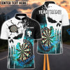 BlueJose Darts Punished Skull Flame Personalized Shirt (4 Colors)
