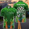 BlueJose Darts Irish Skull Veritas Aequitas Personalized Name, Team Name Shirt