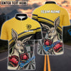 BlueJose Darts Kangaroo Personalized Name, Team Name Shirt