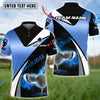 BlueJose Golf Fire Stand Customized Name, Team Name 3D Shirts (4 Colors)
