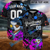BlueJose Shark Swing Softball Jersey, Custom Name & Team Number 3D Shirt (4 Colors)