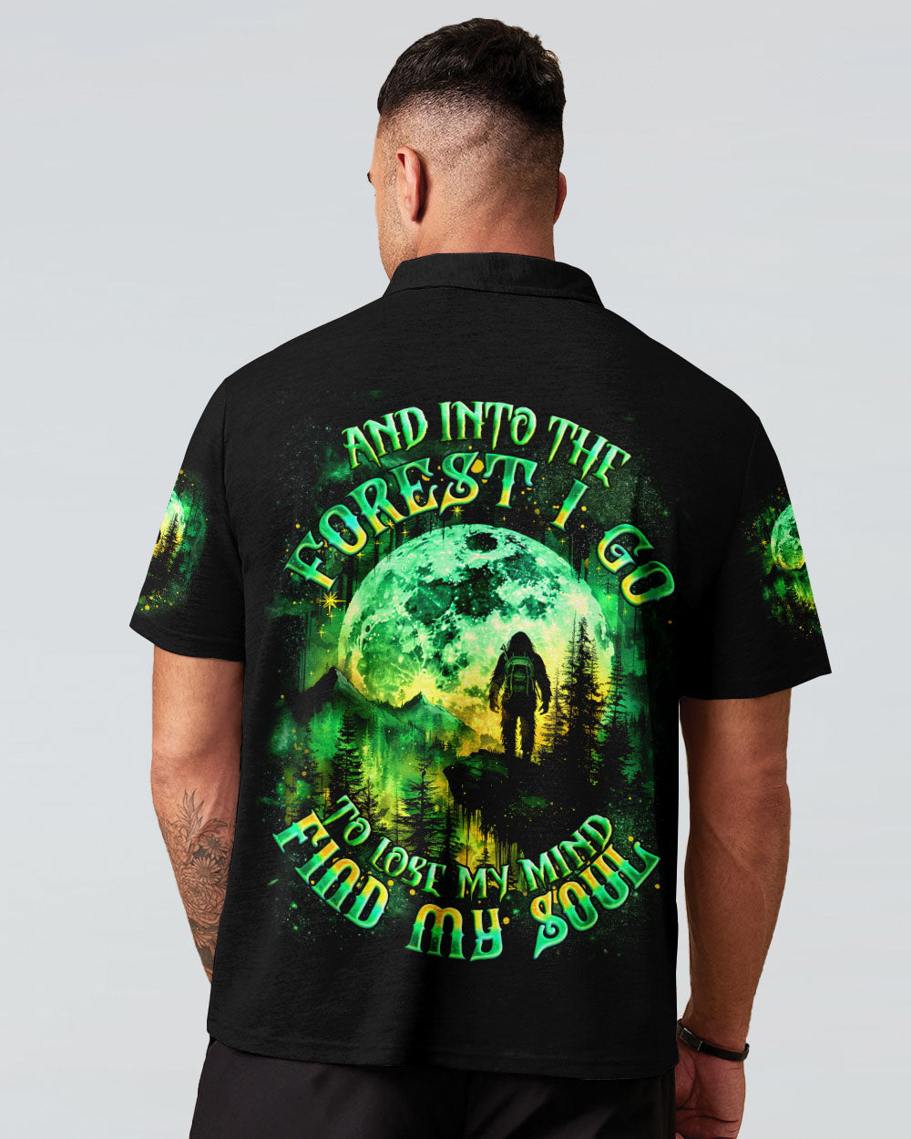 AND INTO THE FOREST I GO BIGFOOT ALL OVER PRINT - TYQY2301252