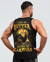 LIFE IS BETTER AROUND THE CAMPFIRE BIGFOOT ALL OVER PRINT - TLNZ2511243