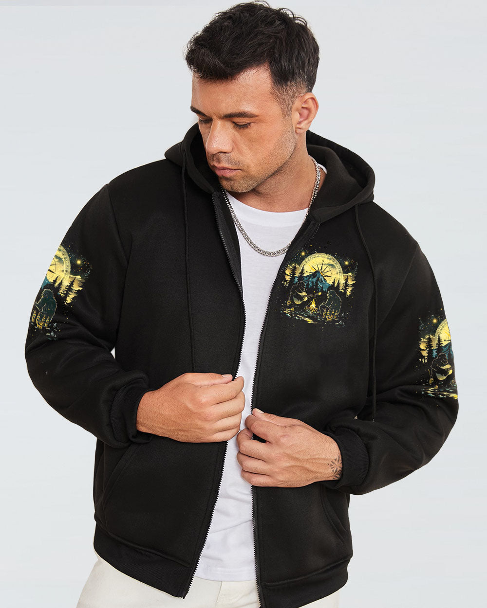 MAKING MEMORIES ONE CAMPFIRE AT A TIME BIGFOOT ALL OVER PRINT - TLTW2111245