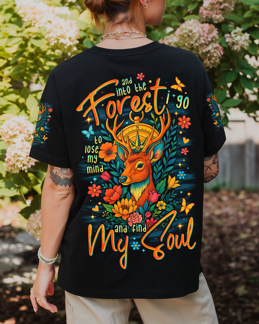 AND INTO THE FOREST I GO DEER ALL OVER PRINT - TYTM0807252
