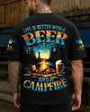 LIFE IS BETTER WITH A BEER AND A CAMPFIRE ALL OVER PRINT - TYTM0406253
